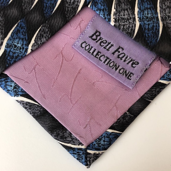 Brett Favre Design Jimmy V Necktie Stonehenge Nwt - Picture 6 of 9